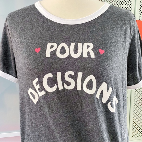 NWT Wildfox Pour Decisions Johnny Ringer Tee - Picture 3 of 10